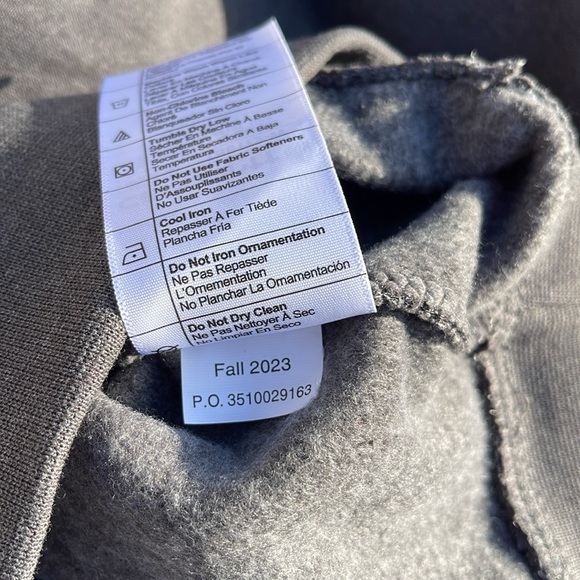 Carhartt grey hoodie sweatshirt sz large new with tags - Picture 8 of 9